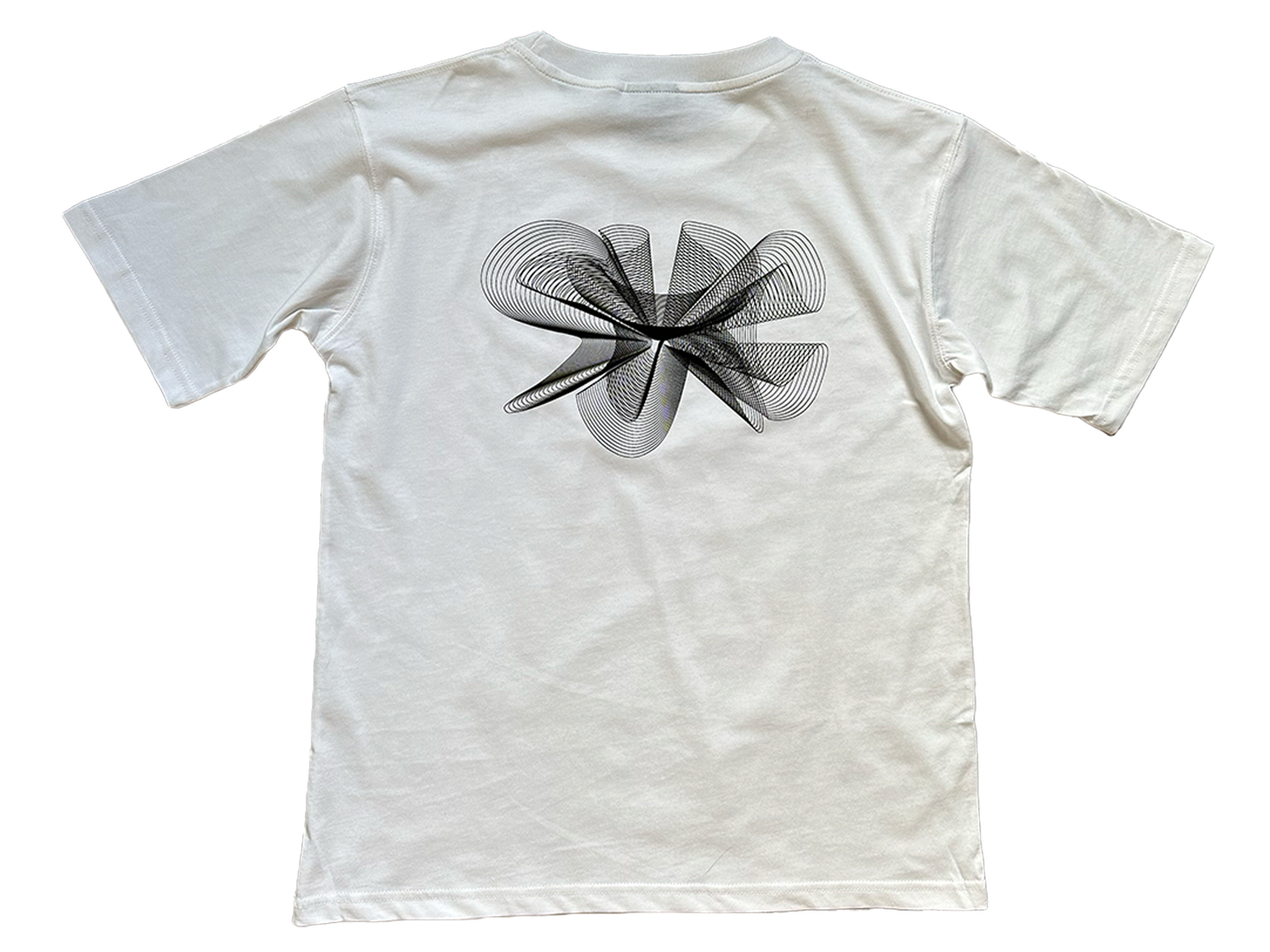 White Harmonograph T-shirt [NEW BLANK]